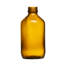 500 ml VERAL Flasche, braun, PP-28